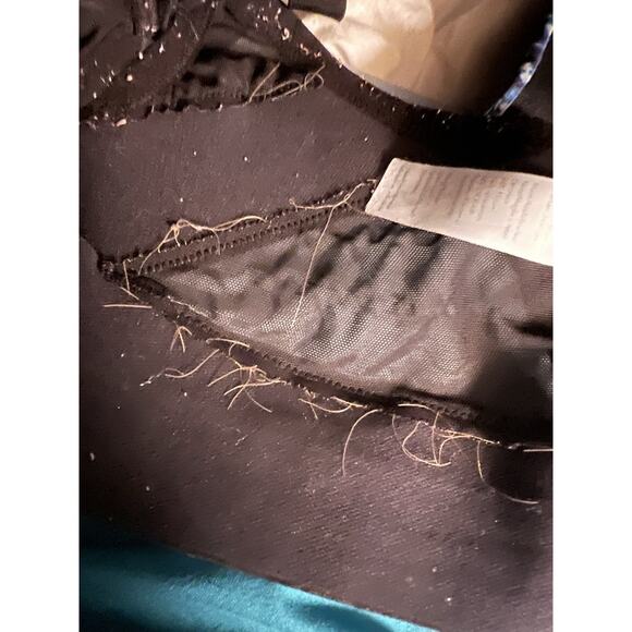 SPANX WRK2WAVE Shaping Sports Bra In XL Cosmic Print Mesh Panel Adjus Straps - Picture 7 of 7